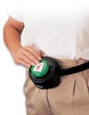 image of ablenet travel strap belt mount