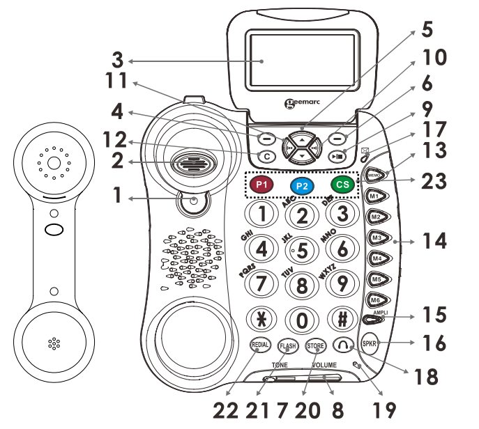 Ampli455 front view