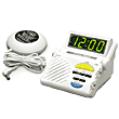 sonic boom alarm clock with vibrator