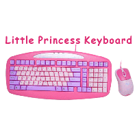 Little Princess Keyboard and Mouse