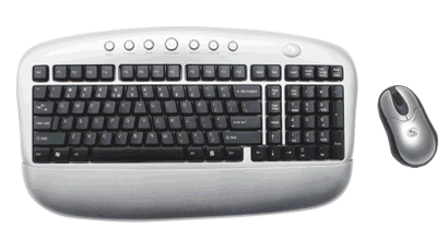 Traditional Mini/Kids Wireless Keyboard + Mouse image