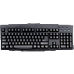 SolidTek Standard Windows 260ABPKBG, PS2, Black Keyboard-Keyguard Combination