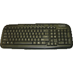 Low Travel Distance USB Keyboard-Keyguard Combo