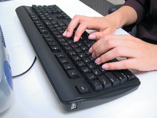 half qwerty keyboard with one hand use