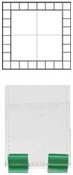 Framed Gameboard with Clear Pocket Pawns