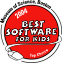 Best Software for Kids Award from Science Museum of Boston
