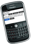 Mobile TTS, Blackberry Storm