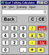 Gus! Talking Calculator