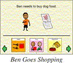 Ben Goes Shopping Click to Read: Life Skills