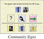 Community Signs Click to Read: Life Skills