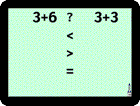 screen shot of Early Learning III: More Than/Less Than - Number Comparison - Levels 10-11