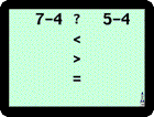 screen shot of Early Learning III: More Than/Less Than - Number Comparison - Levels 12-14