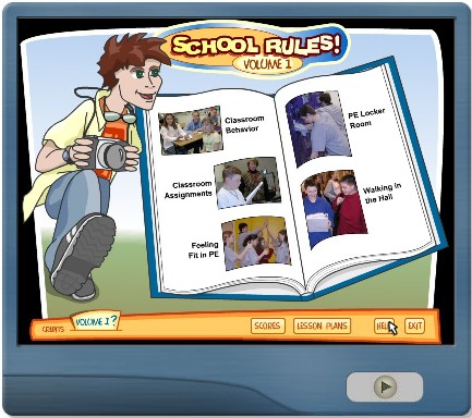 screen shot of Social Skill Builder - School Rules Volume 1 - Demo