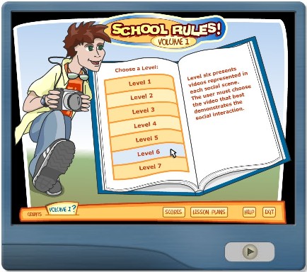 screen shot of Social Skill Builder - School Rules Volume 1 - Demo