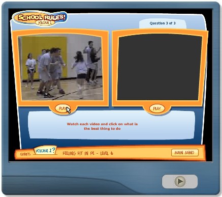 screen shot of Social Skill Builder - School Rules Volume 1 - Demo