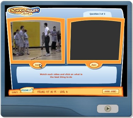 screen shot of Social Skill Builder - School Rules Volume 1 - Demo