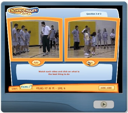 screen shot of Social Skill Builder - School Rules Volume 1 - Demo