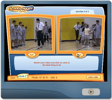 screen shot of Social Skill Builder - School Rules Volume 1 - Demo