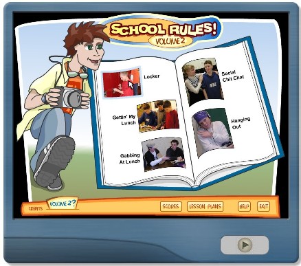 screen shot of Social Skill Builder- School Rules- Volume 2- Demo