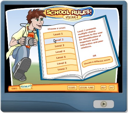 screen shot of Social Skill Builder- School Rules- Volume 2- Demo