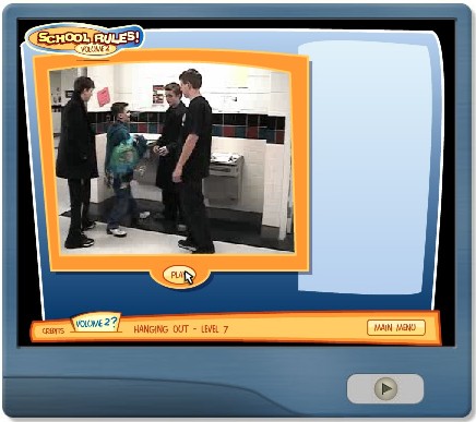 screen shot of Social Skill Builder- School Rules- Volume 2- Demo