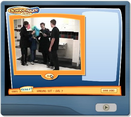 screen shot of Social Skill Builder- School Rules- Volume 2- Demo