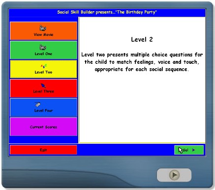 screen shot of Social Skill Builder- The Birthday Party- Demo