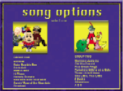 screen shot of Songs I Sing at Preschool switch cause and effect trainings software