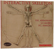 Interactive Skeleton anatomy software screen shot