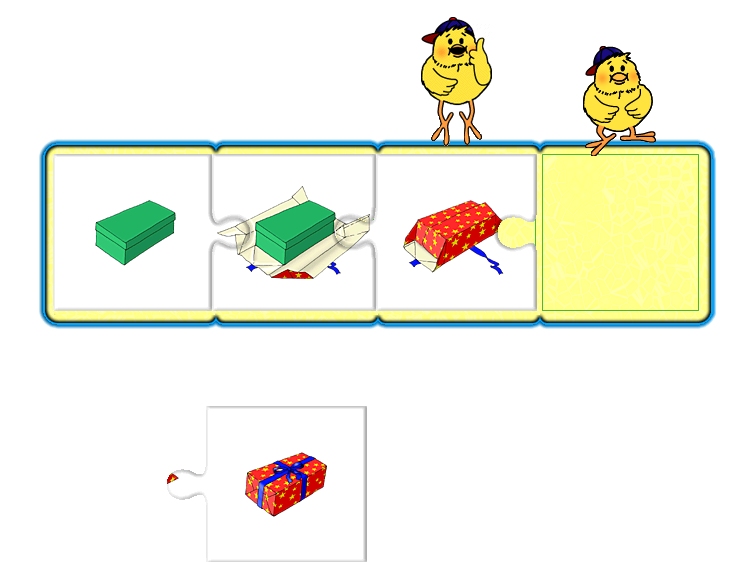 screen shot of Sequences early learning software