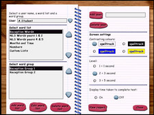 screen shot spell track software