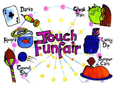 screen shot of Touch Funfair touch screen software game