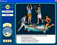 Bodywise anatomy software screen shot