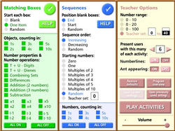 Whole Class Number Connections Software