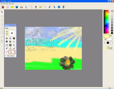 Fresco art software screen shot