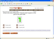 screen shot of Test Factory - Elementary School