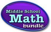 middle school math bundle logo