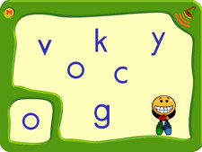 screen shot of ABC CD early learning literacy software