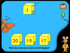 Number Plane elementary school math software screen shot