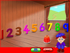 Fizzy's First Numbers Math Software screen shot