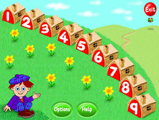 Fizzy's First Numbers Math Software screen shot