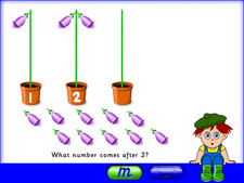 Fizzy's Number Skills math software screen shot