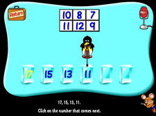 Number Train elementary school math software