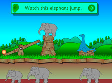 image of Charlie Chimp's Big Modeling Party early learning math & science software