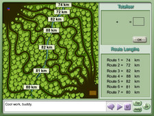 screen shot of Captain Coordinate geography, number, map, and computer skill software