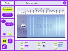 screen shot of BBC Science Simulations 3