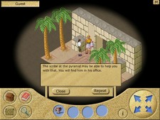 screen shot of Arcventure The Egyptians