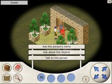 screen shot of Arcventure The Romans designed to help students aged 7-11 years find out about Ancient Roman life while reconstructing a villa or at Corinium