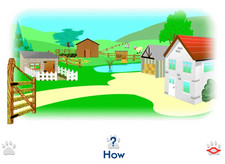 screen shot of Patch the Puppy early learning life skills software
