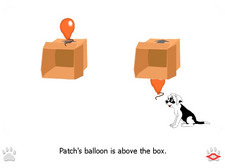 screen shot of Patch the Puppy early learning life skills software